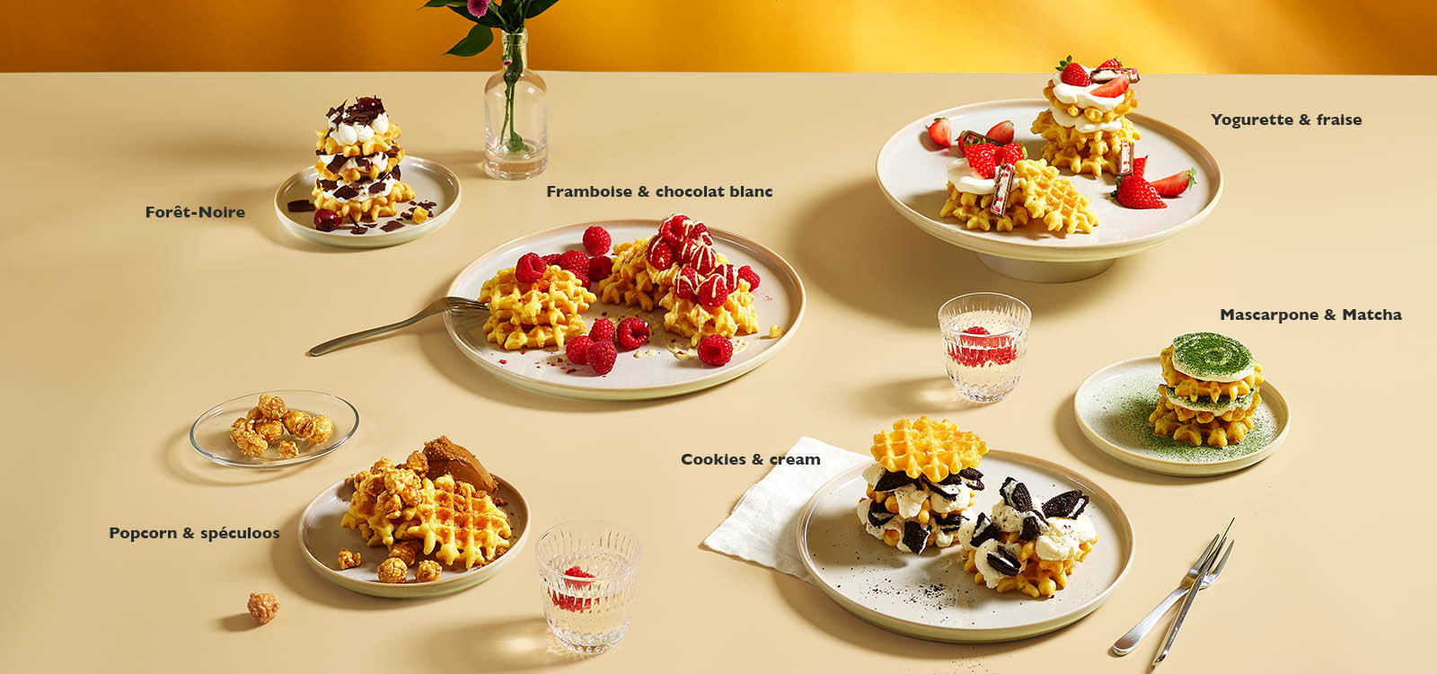 6 Waffeln - 6 Ways