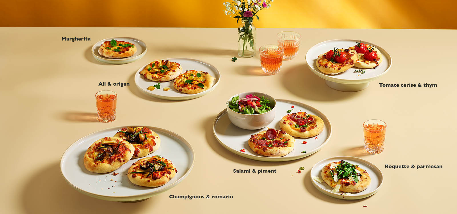 6 Pizzas - 6 Ways