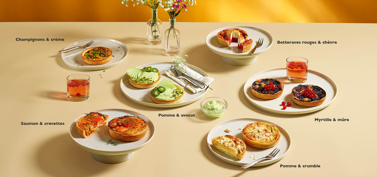 6 Tartelettes - 6 Ways