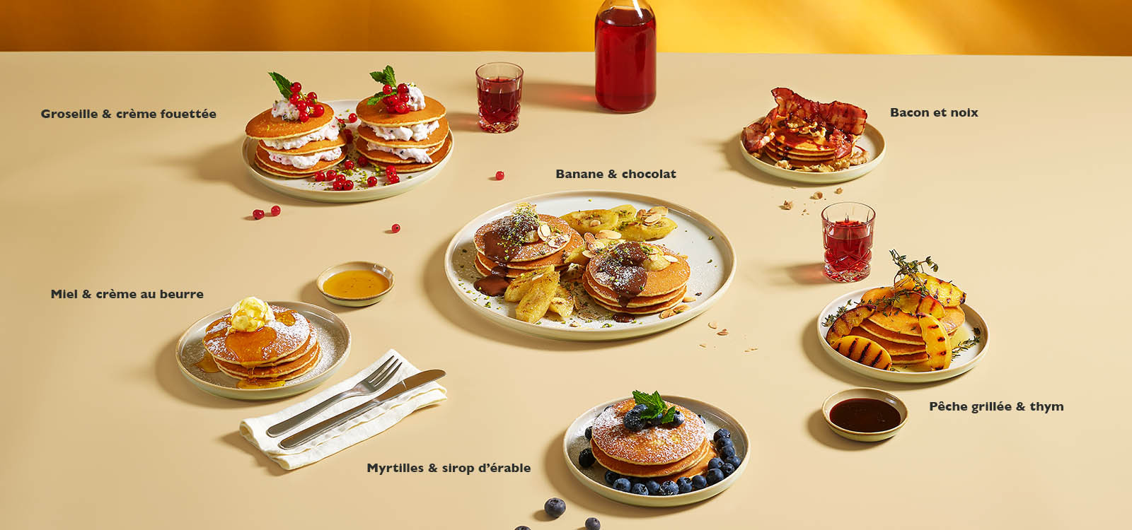 6 Pancakes - 6 Ways